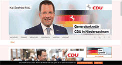 Desktop Screenshot of kai-seefried.de